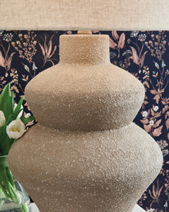 Beige table lamp, product view 3 - 3