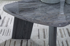 Gray three-piece table set, product view 5 - 5
