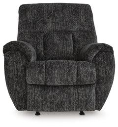 Gunmetal, complete recliner front view - 8