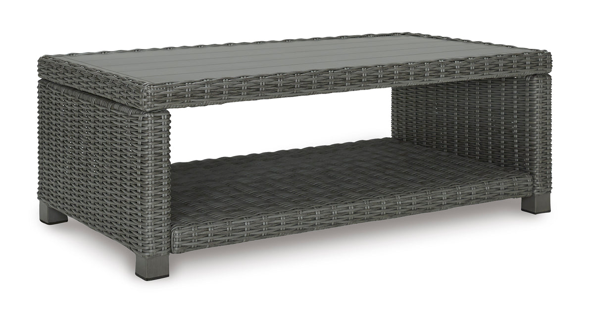 Gray Rectangular Cocktail Table, view 1