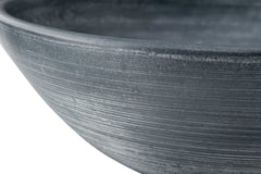 Distressed Blue decorative terracotta bowl, product view 4 - 8