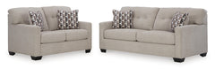 Pebble / Sofa + Loveseat, complete matching set - 5