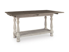 Gray/White Flip-Top Console Table, product view 3 - 3