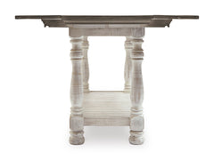 Gray/White Flip-Top Console Table, product view 4 - 4