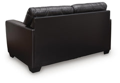 Midnight, complete loveseat, rear view - 4