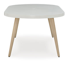 White Outdoor Table, product view 3 - 3