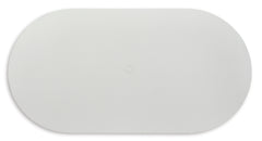 White Outdoor Table, product view 4 - 4