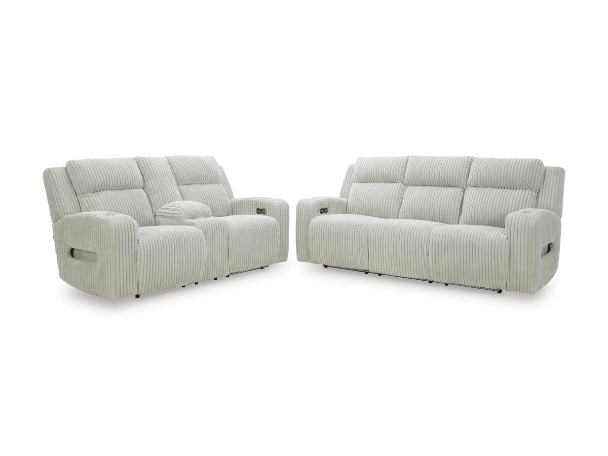 Alloy / Sofa + Loveseat, complete matching set