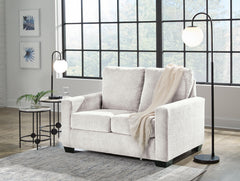 Snow Twin, complete sleeper sofa in a room; accessories excluded - 22