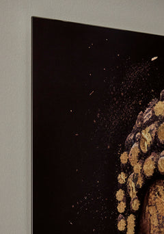 Black/Gold Finish Wall Art, view 3 - 3