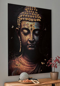 Black/Gold Finish Wall Art, view 5 - 5