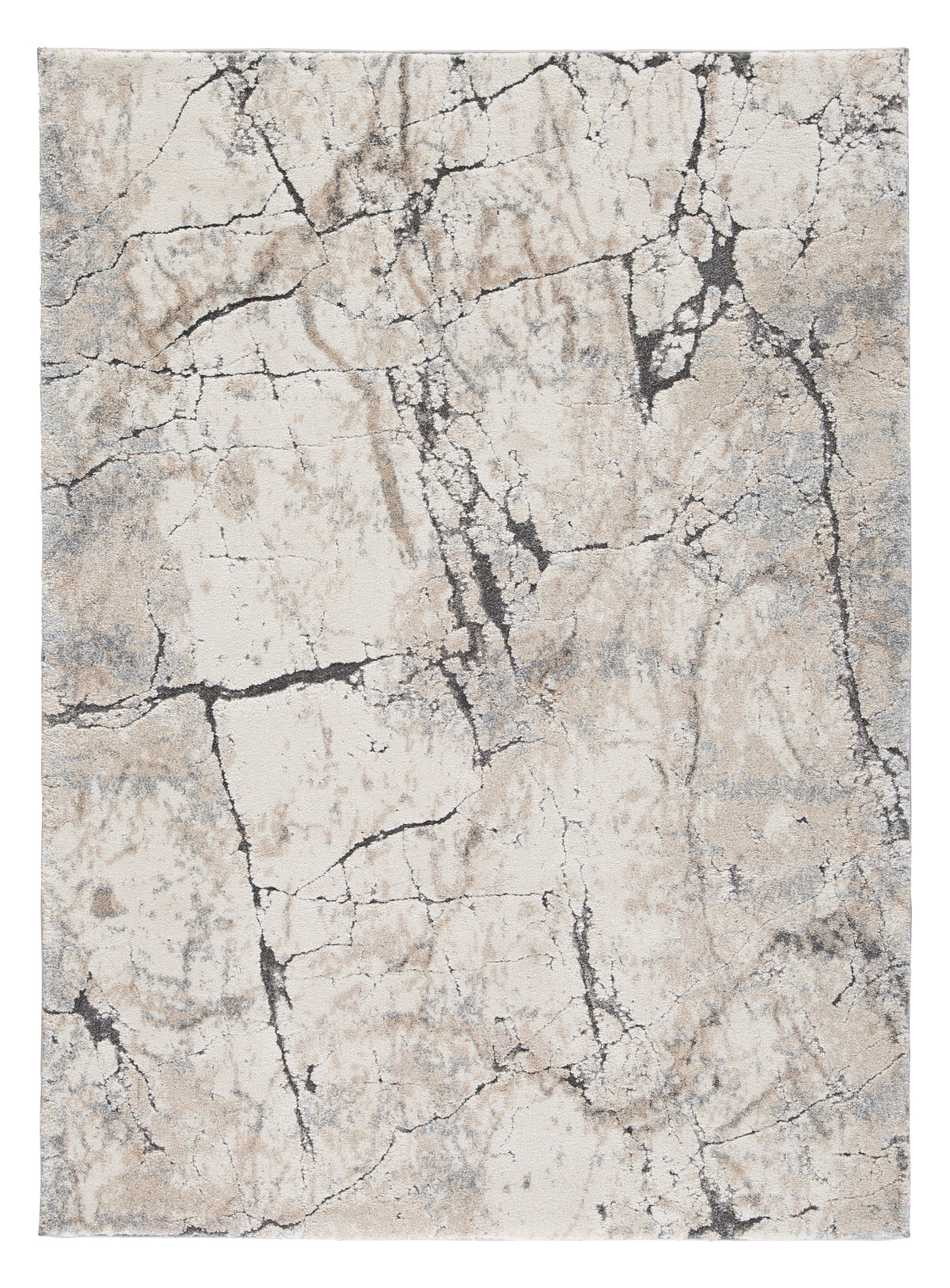 Multi 94" x 123", complete rug design; representative size