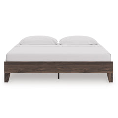 Brown / King, front view; mattress and bedding not included - 8