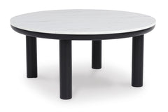 Black/White three-piece table set, product view 3 - 3
