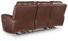 Mahogany, complete sofa rear view - 8