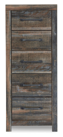Multi, full front view of narrow chest - 2