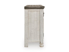 Two-tone Farmhouse TV Stand, product view 4 - 4