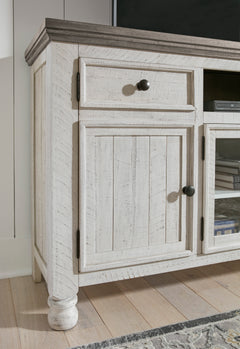Two-tone Farmhouse TV Stand, product view 6 - 6