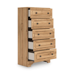 Warm Brown / Chest of Drawers, drawers open - 2