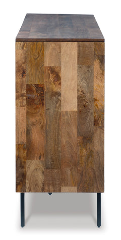Brown Accent Cabinet, product view 4 - 4