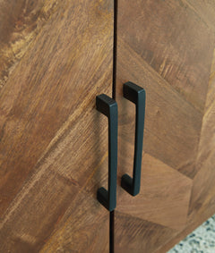 Brown Accent Cabinet, product view 5 - 5