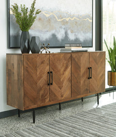 Brown Accent Cabinet, product view 6 - 6