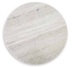 Beige/Brown Accent Table, product view 3 - 3