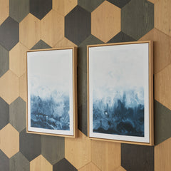 Blue/White Two-Piece Wall Art Set, product view 5 - 5