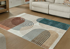 Multi 5' x 7', room view; furniture excluded - 6