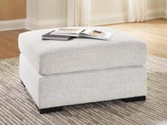 Chalk, complete ottoman in room; accessories excluded - 2