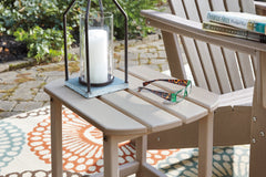 Driftwood outdoor end table, product view 5 - 15