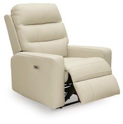 Canvas, recliner with footrest extended - 3