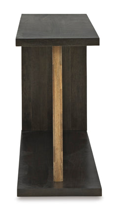 Brown Console Sofa Table, view 6 - 6