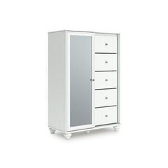 White / Dressing Chest, complete cabinet - 1