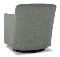 Smoke Swivel Accent Chair, product view 3 - 23