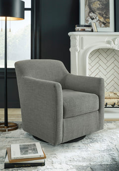 Smoke Swivel Accent Chair, product view 5 - 25