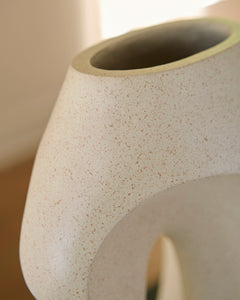 Stone 15.63-inch height vase, product view 4 - 8