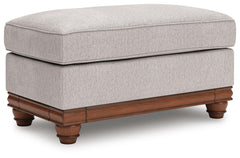 Sandstone, complete ottoman angled view - 1