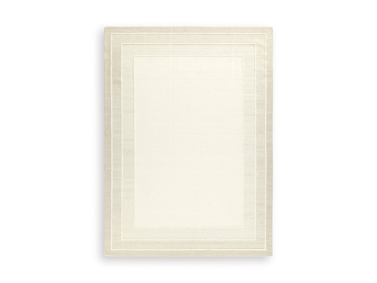 Ivory/Tan 119.38" x 164.5", complete rug product view