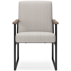 Light Brown Home Office Desk Chair, product view 2 - 2