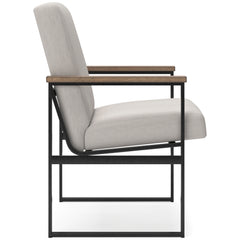 Light Brown Home Office Desk Chair, product view 3 - 3