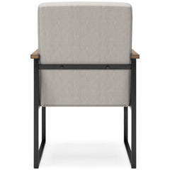 Light Brown Home Office Desk Chair, product view 4 - 4