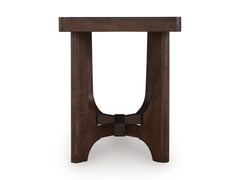 Dark Brown End Table, product view 3 - 3