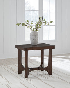 Dark Brown End Table, product view 5 - 5