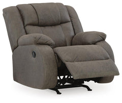 Gunmetal, full recliner in open position - 3