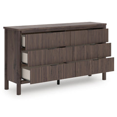 Brown / Dresser, drawers open - 2