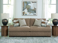Pecan, sofa in room; other furnishings excluded - 2