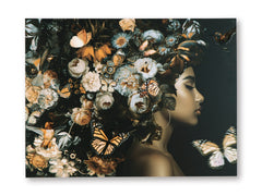 Orange/Black/White Wall Art, view 4 - 4