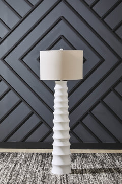 White floor lamp, product view 2 - 2