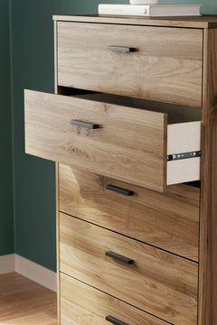 Honey, drawer and walnut-grain finish detail - 4